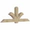 Ekena Millwork Redmond Rough Sawn Timber Gable Bracket, Douglas Fir, 84"W x 31"H x 6"D x 6"F, 9/12 Pitch GBW084X31X0606RED00RDF - alternate 4